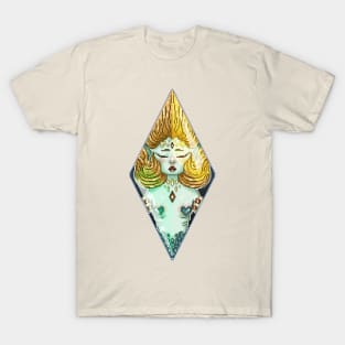 Pixel Mermaid Crystal T-Shirt